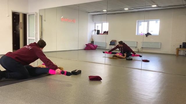 РАСТЯЖКА перед тренировкой. Моя индивидуальная тренировка смотреть онлайн