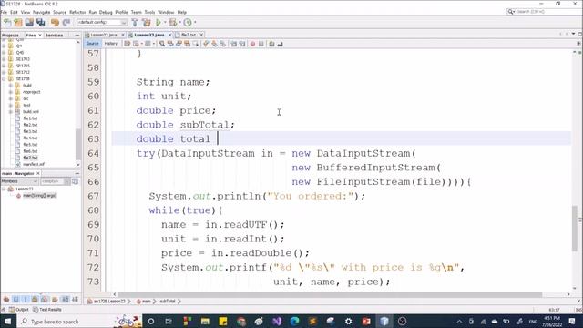 Java-SE1728: Data Stream và Object Stream (ObjectInputStream, ObjectOutputStream) смотреть онлайн