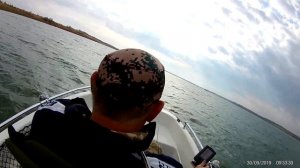 Лодка пластиковая Кайман-350 с электронным ДУ