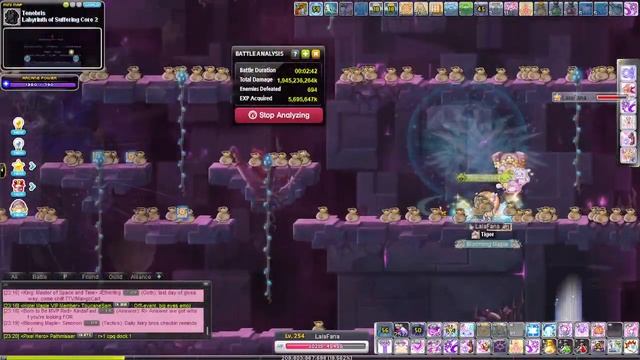 More Lazy Angelic Buster Farming - Labyrinth of Suffering Core 2 - Maplestory (GMS) Reboot смотреть онлайн