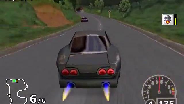 NASCAR Rumble (PS1 Gameplay) смотреть онлайн