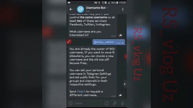 USERNAMENI BUZIB KIRISH?// QANDAY QILIB TELEGRAMDA BIROVNI. USERNAMESINI OLISH смотреть онлайн