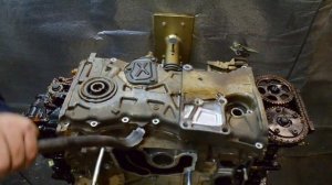 Разбор двигателя K24Z4 honda