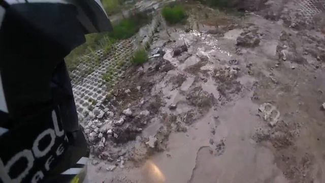 DRZ 250 Bogged
