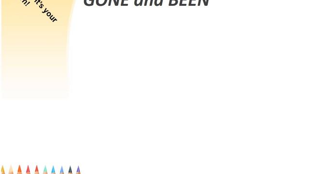 Present perfect gone vs been grammar смотреть онлайн