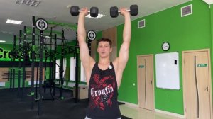 ЖИМ ГАНТЕЛЕЙ СТОЯ. Правильная техника. | Михаил Смалько