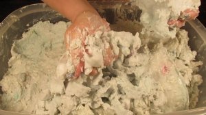 ASMR 💜♻️ Soaked Recycled Soap 💗♻️ Ultra Mushy Soap 🧡♻️Vid 42 💛♻️ РАЗМОКШЕЕ МЫЛО 💚♻️ Relaxing !  💙♻️