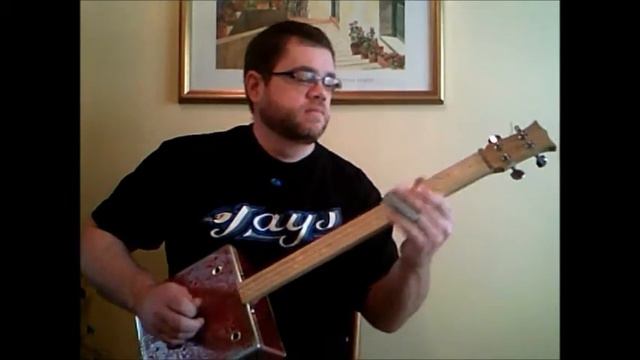 Swing Low Sweet Chariot on the Cookie Tin Resonator guitar - Mark J. Hunt смотреть онлайн