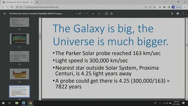 Stellar Spectroscopy And The Formation Of The Chemical Elements - MAS August 08-12-2022