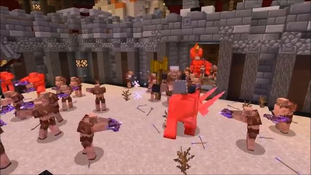 MUTANT NETHER TEAM VS 7 OF EVERY MUTANT MOB | MINECRAFT смотреть онлайн