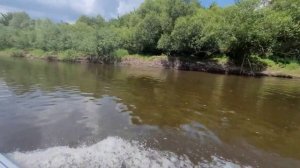 Тест на скорость лодки Казанка под мотором 9 8 Гладиатор