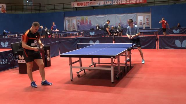 ЕФРОЙКИН - ЦВЕТКОВ ЧЕМПИОНАТ МОСКВЫ 2021 #tabletennis #настольныйтеннис