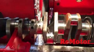 Шлифовка шеек коленчатого вала