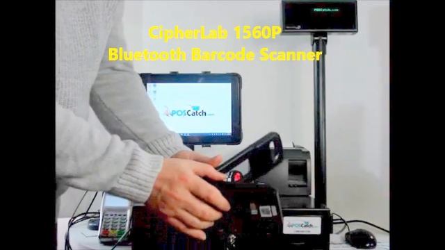 CipherLab 1560P Best Value Wireless Bluetooth Handheld Barcode Scanner/Reader смотреть онлайн
