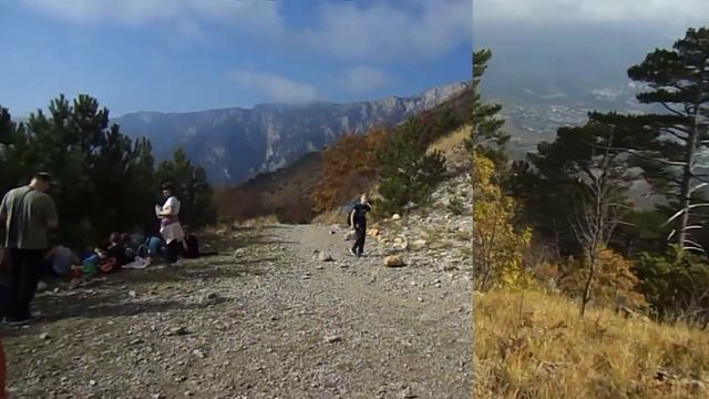 Последствия пожара 1998 года. Хребет Иограф. Ялта смотреть онлайн