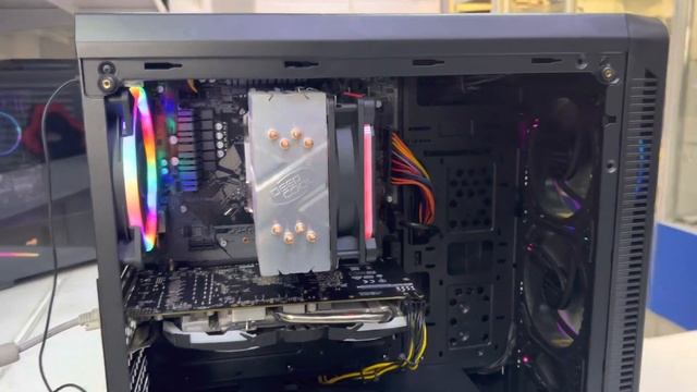 60000₽, AMD Ryzen7 2700, 32Gb DDR4, b450, ssd 256Gb, Radeon RX570 4Gb MSI Armor, 600W, Accord JP-X смотреть онлайн