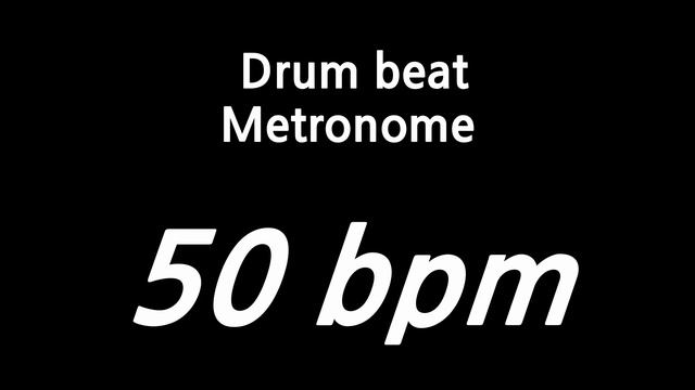 50 bpm drum beat metronome смотреть онлайн