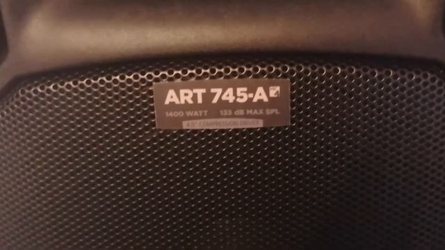 Rcf art 745 mk4 met de mixer Allen & Heath zedi 10fx смотреть онлайн