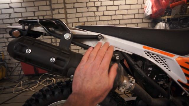 KAYO T2 250 ENDURO 21/18 (2022). НЕстоковый НЕпрямоток (звук выхлопа). смотреть онлайн