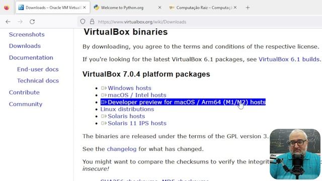 Instalação do VirtualBox смотреть онлайн
