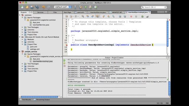 Part 2 of 6 OSGi enabled Java EE Applications API and Service OSGi Bundle смотреть онлайн