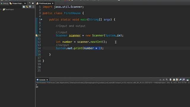 Java: lesson 7 input output смотреть онлайн