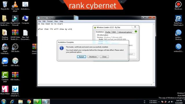 How to activate windows 7 64 bit, Windows activator 2020 with download link. смотреть онлайн