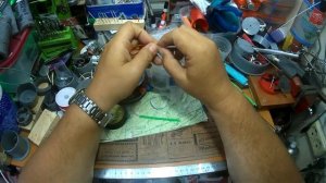 Фиксатор рыболовной лески/ Fishing line holder