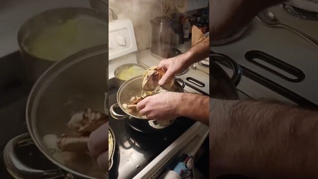 приготовление краба