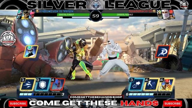 Spa'ark Vs Tommy Oliver | Ranked Silver league Battle | Power Rangers Legacy Wars смотреть онлайн