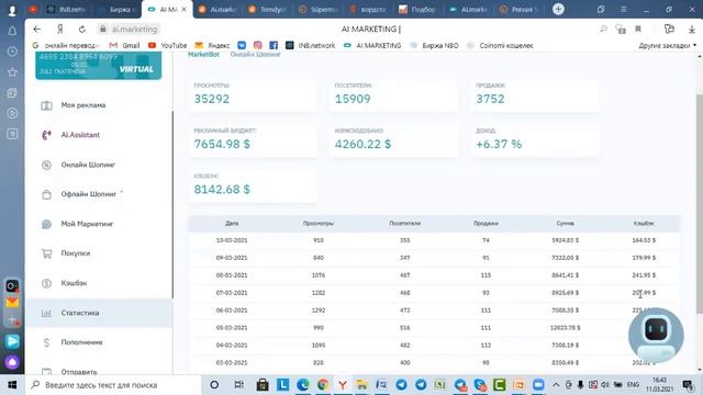Ai. Marketing - MarketBot - 11.03.2021 Презентация. Вопрос-Ответ. (Елена Белова) смотреть онлайн