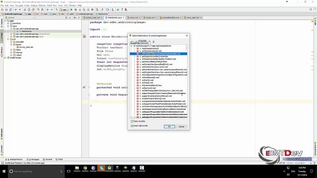 Android Studio Tutorial - Crop Image смотреть онлайн
