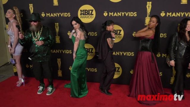 Misha Montana 2022 XBIZ Awards Red Carpet Fashion Broll