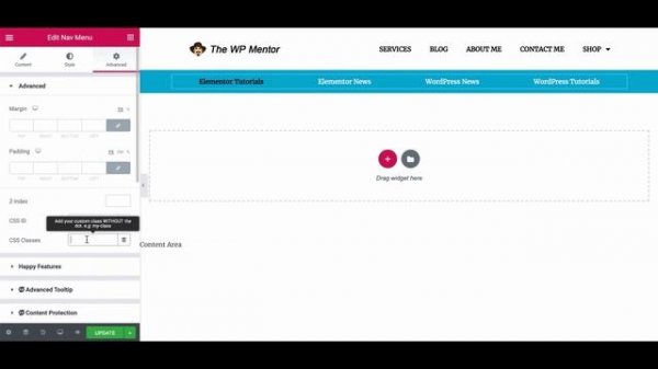 How to Create a Mobile Slider Menu in Elementor