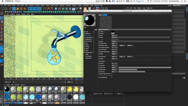 How to Apply Grungy Materials Using Sketch & Toon's Spot Shader смотреть онлайн