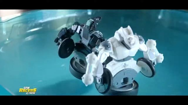 Волчки трансформеры Spin Racers смотреть онлайн
