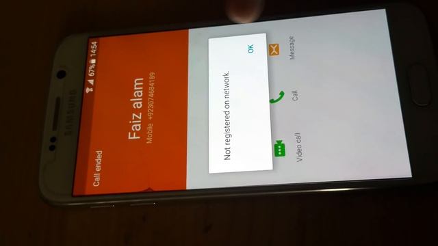 Samsung Galaxy Not Registered On Network смотреть онлайн