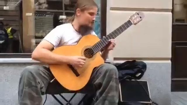 Erstklassiger Gitarrist;  Mariusz Goli Aus Polen