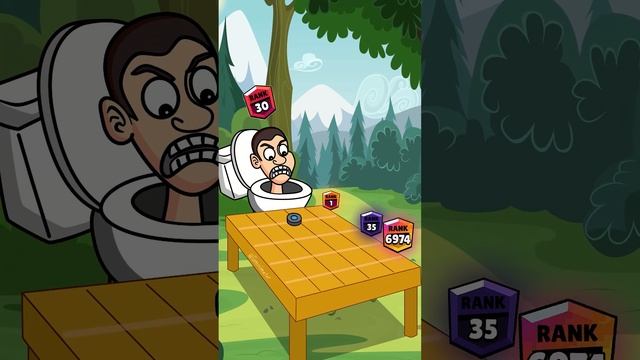 Brawl Star Roll Challenge: Baby TV or Skibidi Toilet can upgrade to rank 6794? смотреть онлайн