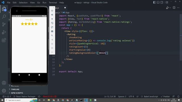 Cara Membuat Star Rating React Native смотреть онлайн