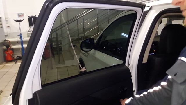 Автошторки Chiko установка на Mitsubishi Outlander 3 смотреть онлайн