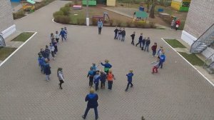 Флешмоб "Синий платочек"