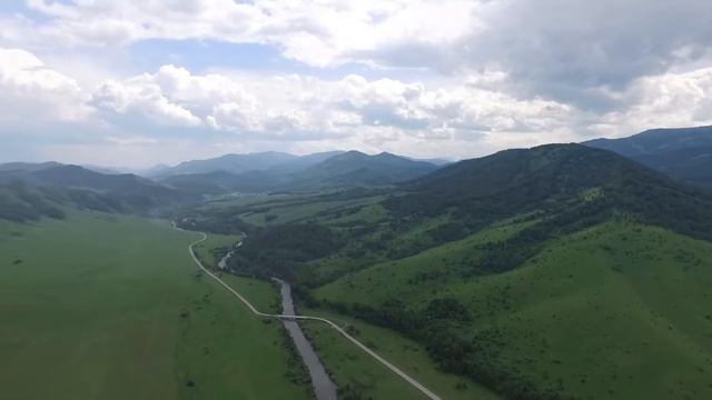 Горная местность, съемки с квадрокоптера | by Copter View смотреть онлайн