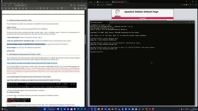 Installer GLPI 10 sur Debian 11 - PARTIE 1/2 смотреть онлайн