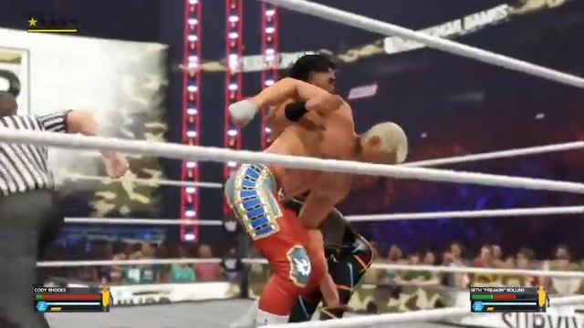 WWE 2K23 | Roman VS Batista Extreme Rules Match смотреть онлайн