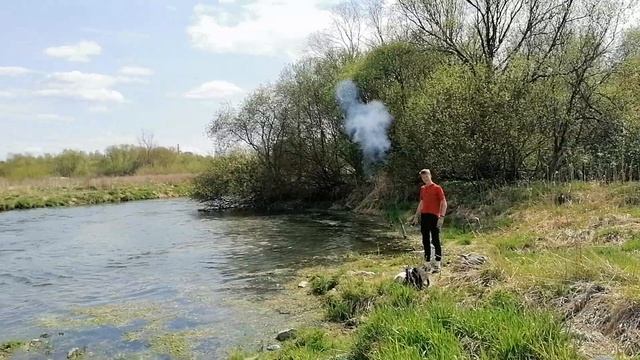 Река Ижора у Ж/Д станции "Пудость". 14.05.2023. смотреть онлайн