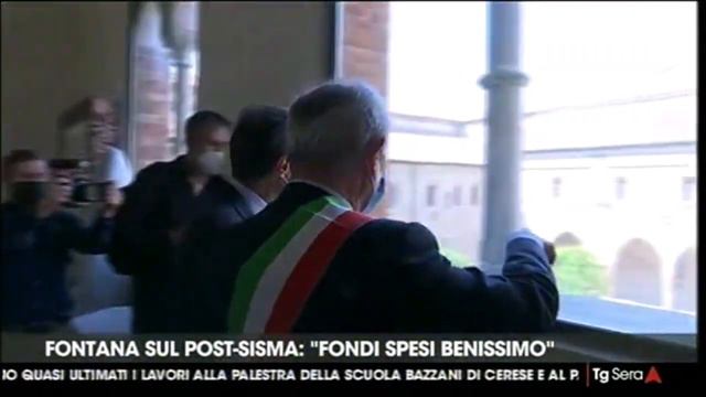 Visita di Attilio Fontana ai cantieri mantovani смотреть онлайн
