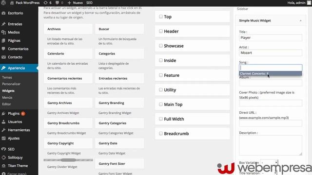 Insertar un Reproductor de Audio en un Widget de WordPress смотреть онлайн