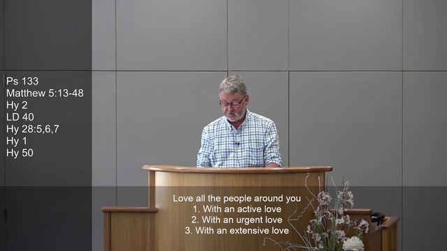 09.01.2022 ~ Br T Heys ~ LD 40 ~ Matthew 5:13-48 ~ Love all the people around you смотреть онлайн