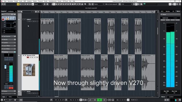 Demo 1960s Siemens v270 discrete line driver on various sources. Direct audio. смотреть онлайн